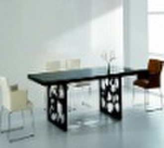 Tempered Glass Dining Table (NCHQ001)