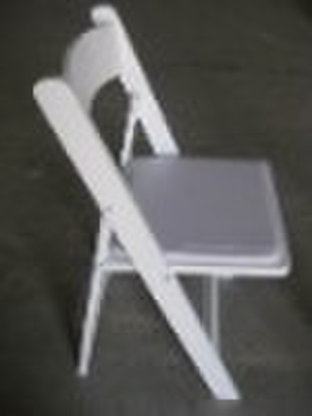 Folding wood chair