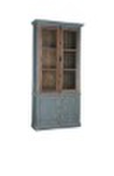 2 door glass cabinet