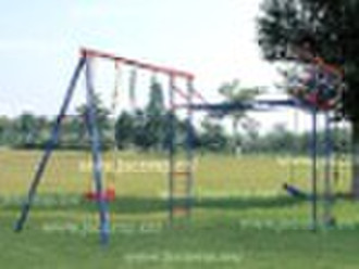 metal swing set