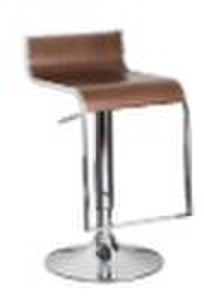 Wooded swivel bar stools