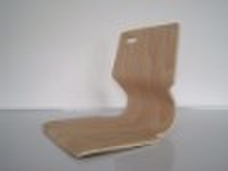 Molded plywood, curved plywood, exposed wood, show