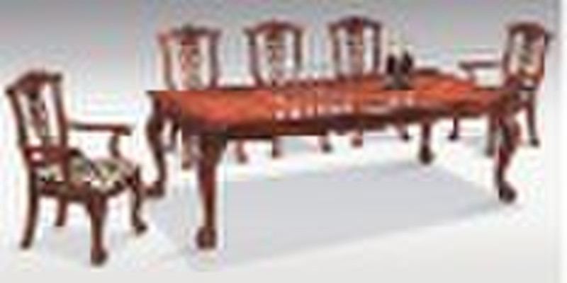 tiger leg dining table sets