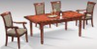 extension wooden  dining table sets