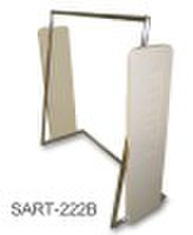 wood+Stainless Steel display fixture