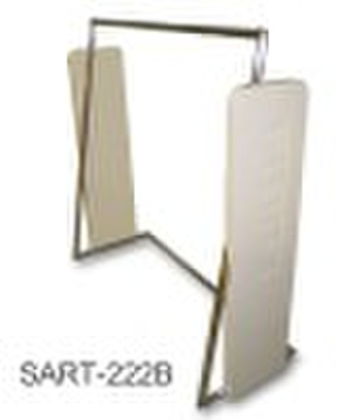 wood+Stainless Steel display fixture