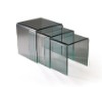 A606 glass nesting table set