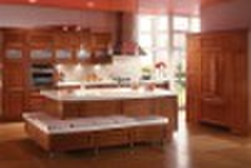 Solid wood wholesales kitchen cabinet