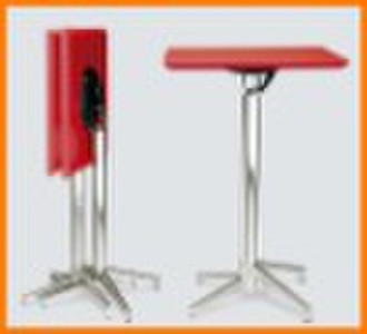 Plastic fold away bar table ( NH1268 )