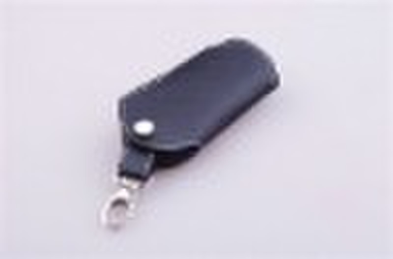 remote key leather bag for  VW