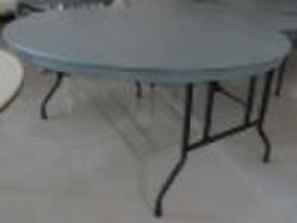 ABS round folding table, banquet table