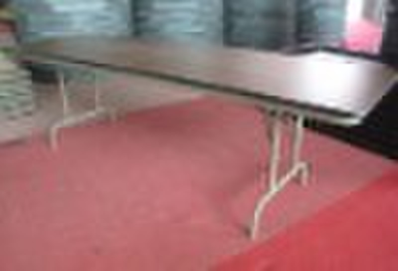 HPL/ plywood rectangular folding table