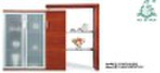 Zebra Wood Veneer Bookshelf 09C-2A