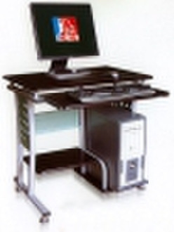 Steel Wood Computer Table