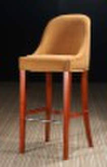 solid wood bar stool