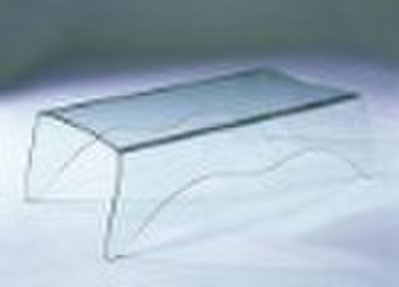 bend glass coffee table