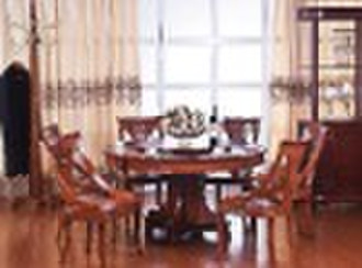 wooden dining table