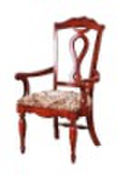 solid wood arm chairs