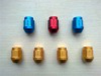 Aluminium lug nut