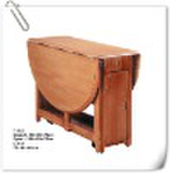 rubber wood folding banquet table