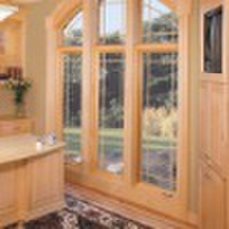 solid wood window