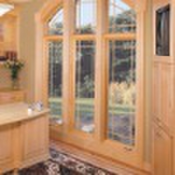 solid wood window