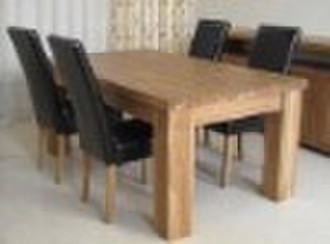 solid oak dinning table