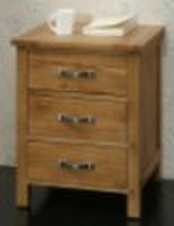 SOLID OAK BEDSIDE TABLE