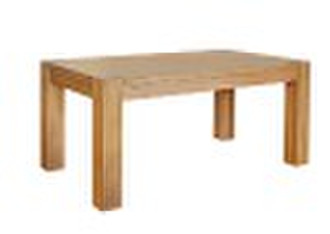 solid oak dinning table