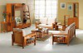 wooden living room sets