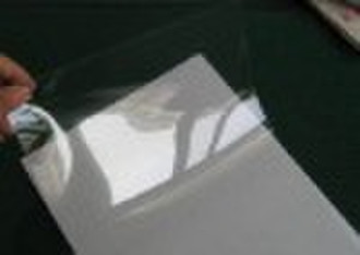 100micron self adhesive clear PET film for screen