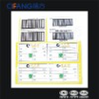 all kinds of  barcode labels