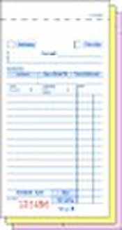 NO CARB 3PART GUEST CHECK