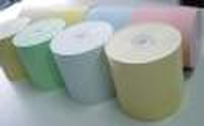 thermal paper roll with different color