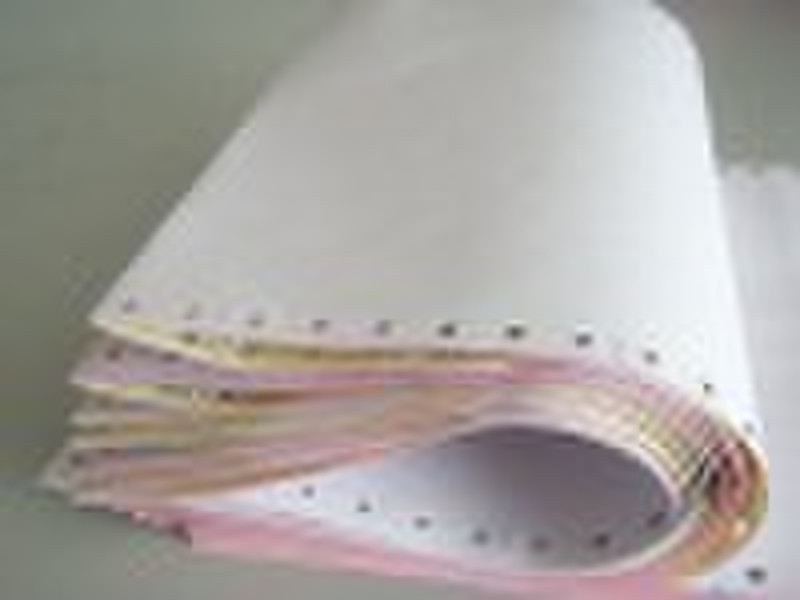 carbonless paper for commercial use