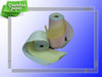 multi-ply color carbonless paper roll