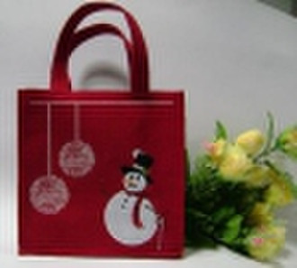 Felt bag,Christmas bag,fashion bag