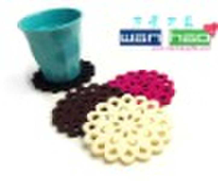 felt coaster/felt cup mat/felt placemat