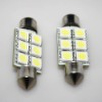 Светодиодное освещение, фестона 39mm 6SMD (5050), ультра brightn