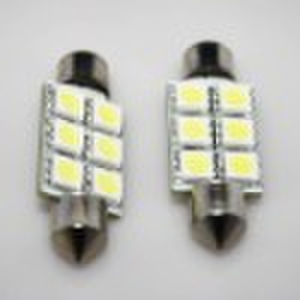 LED-Beleuchtung, Festoon 39mm 6SMD (5050), ultra brightn