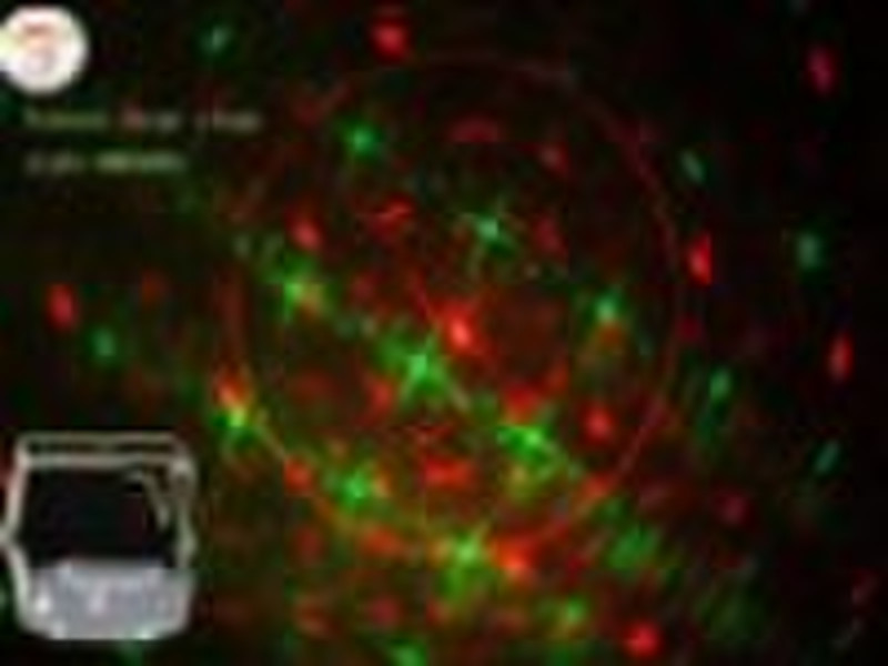 Green & Red Psychedelic more patterns Laser DJ