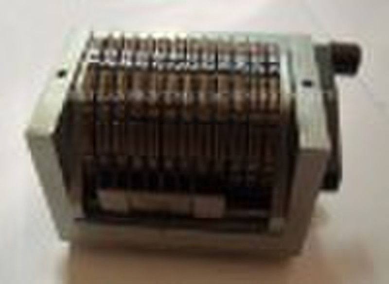 Rotary bar code numbering machine Head/bar code he