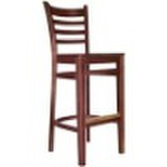 Wood Deluxe Ladderback Stool