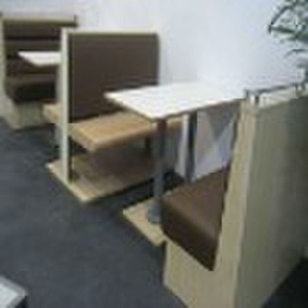 leather dining booths table &chair