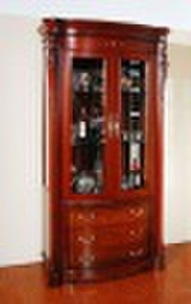 wooden wine cabinet