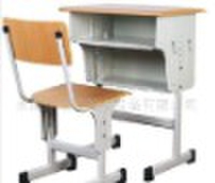 school desk and chair