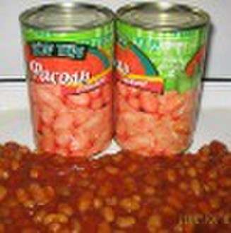 canned white kidney beans in tomato sauce