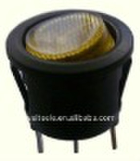 Round illuminated micro switch