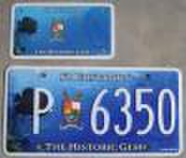 St. Eustatius License Plate