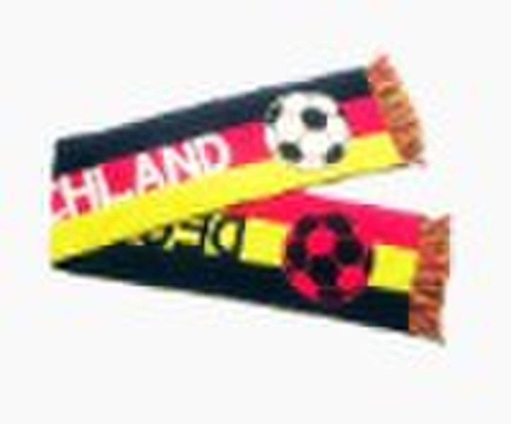 football club jacquard scarf